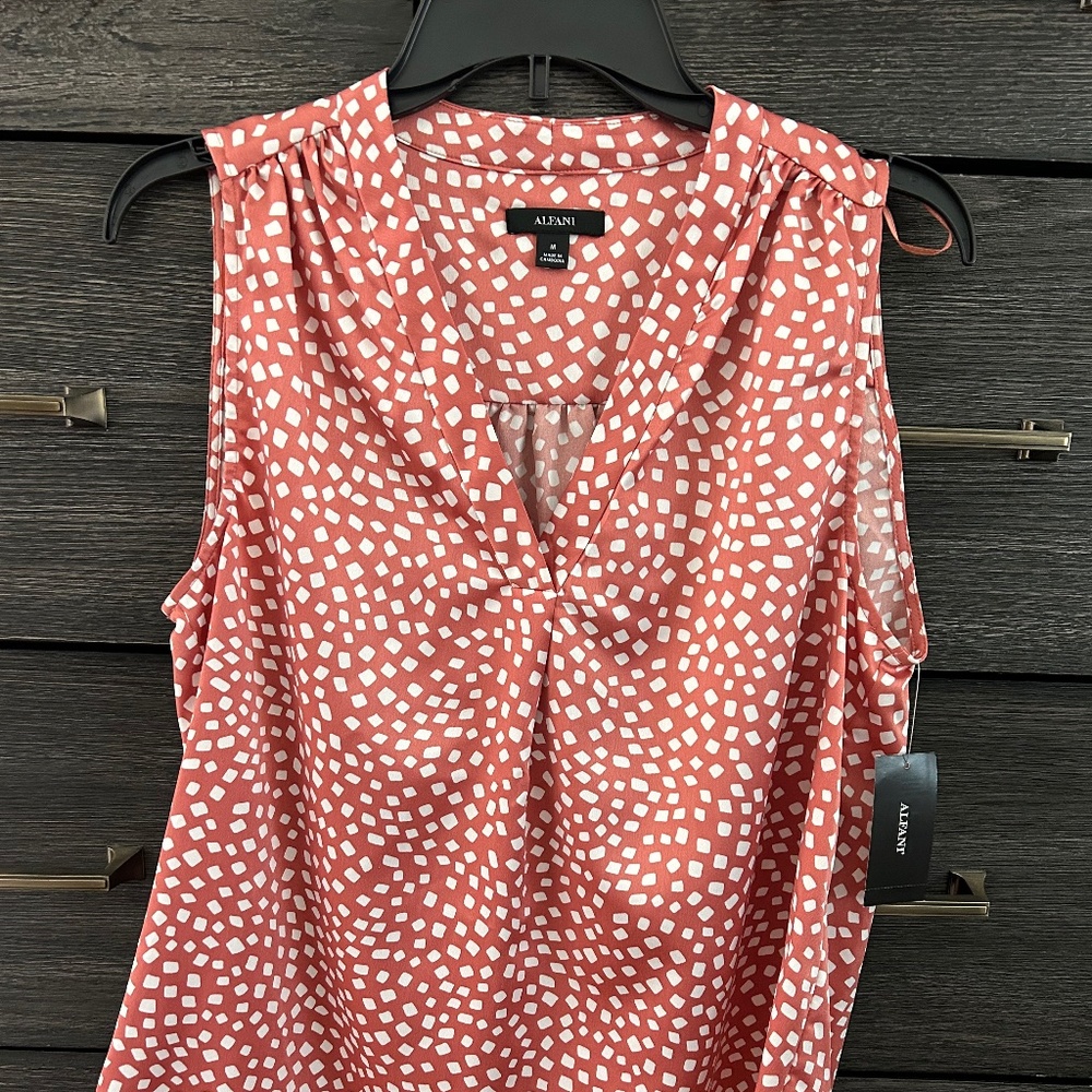 Alfani satin tank